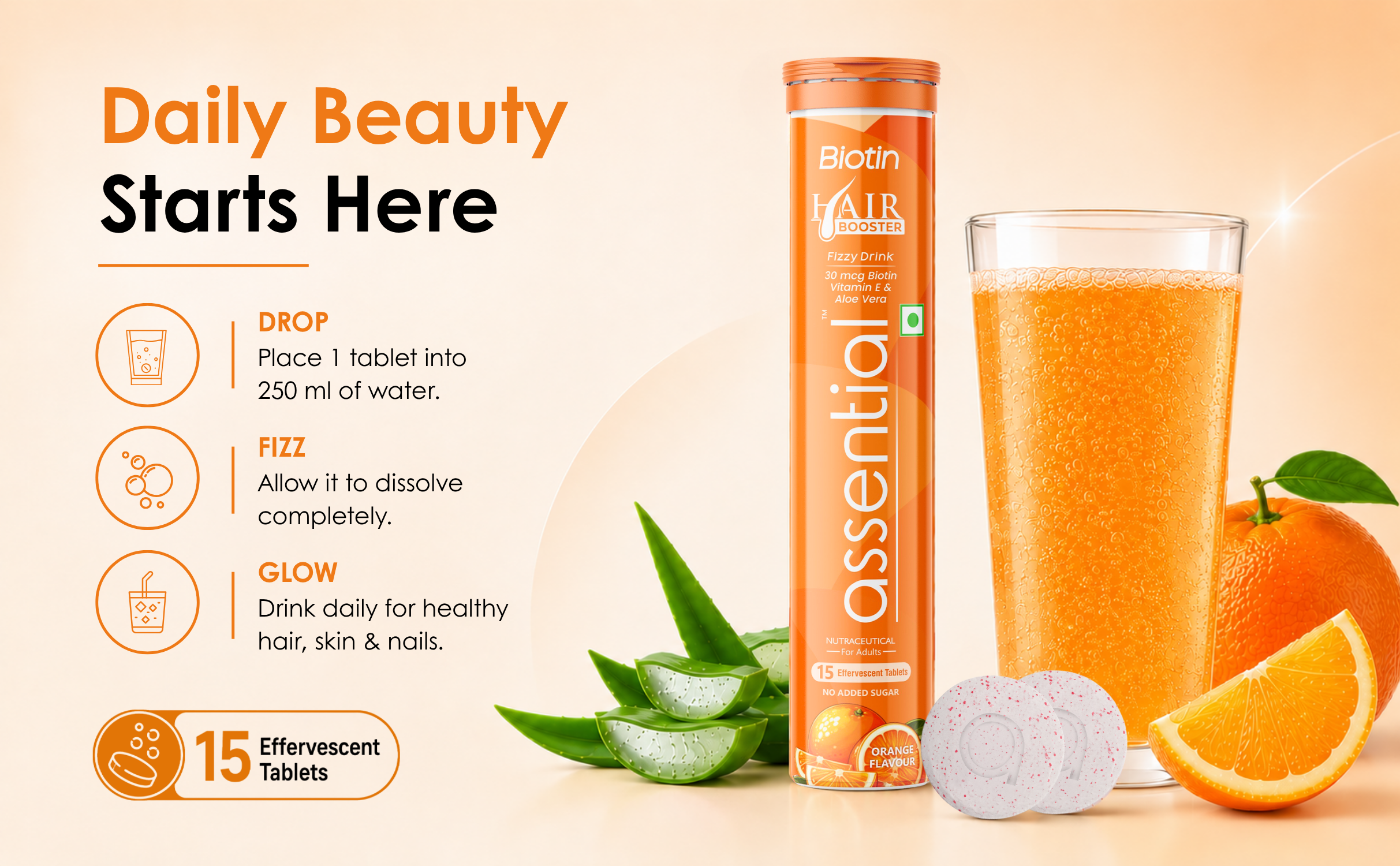 biotin hair booster