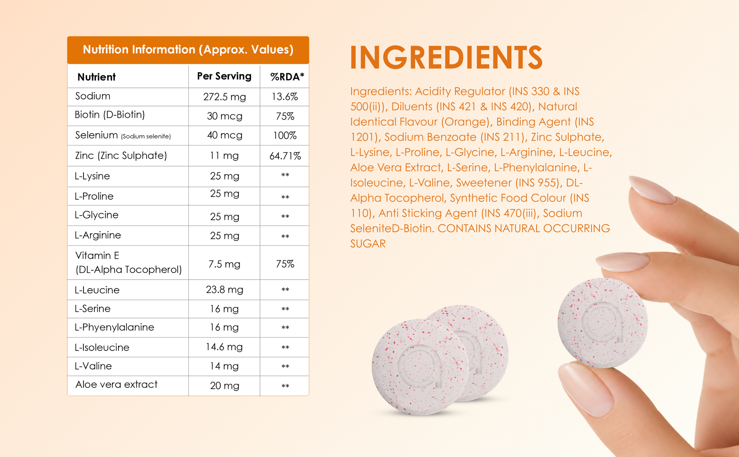 biotin hair booster