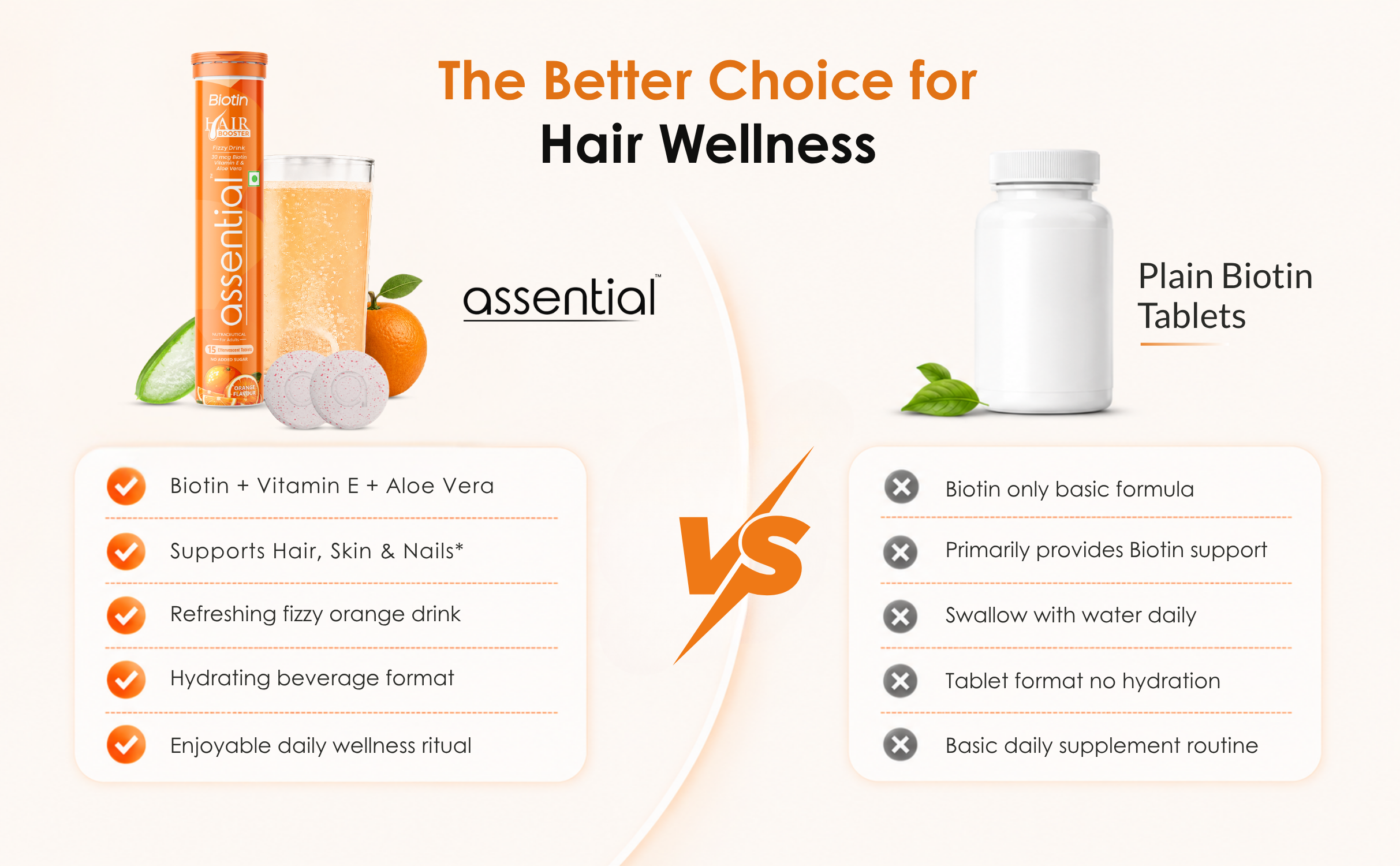 biotin hair booster
